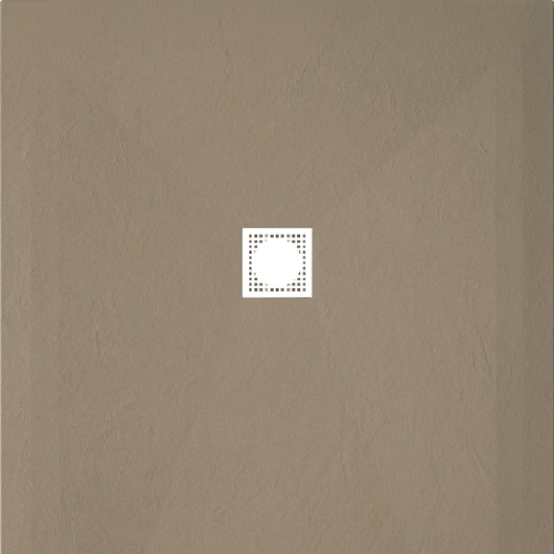 Receveur Costa crème Ardoise relief antidérapant 