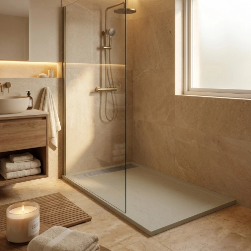 Receveur Pure greige...