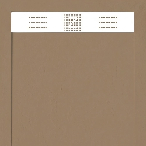 Receveur Pure terracotta Ardoise relief antidérapant 