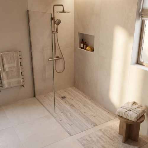 Receveur Bois Décapé lisse...