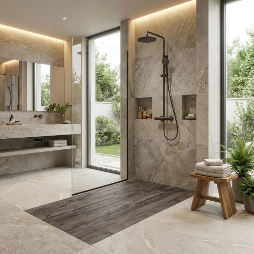 Receveur bois Chêne Moka...