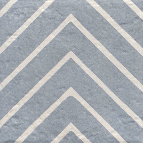 Carrelage sol effet carreaux de ciment Dalí décor bleugéo 20x20 cm