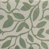 Carrelage sol effet carreaux de ciment Dalí décor vert feuille 20x20 cm