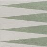 Carrelage sol effet carreaux de ciment Dalí décor verttriangle 20x20 cm