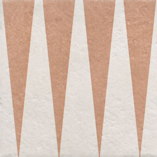 Carrelage sol effet carreaux de ciment Dalí décor terretriangle 20x20 cm