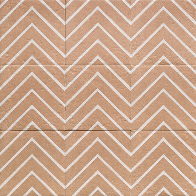  Carrelage sol effet carreaux de ciment Dalí décor terre géo 20x20 cm