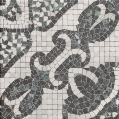 Carrelage sol effet carreaux de ciment Haussman décor colonial 20x20 cm