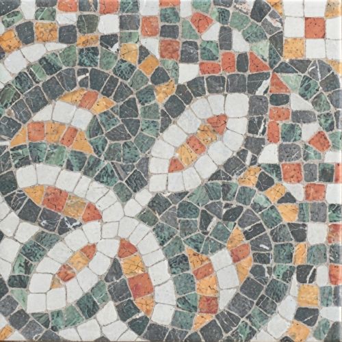 Carrelage sol effet carreaux de ciment Haussman décor augusta 20x20 cm