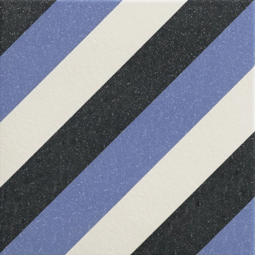 Carrelage sol effet carreaux de ciment Richelieu dublin blue 20*20 cm