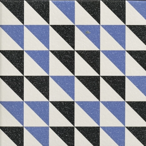 Carrelage sol effet carreaux de ciment Richelieu trinity blue 20*20 cm