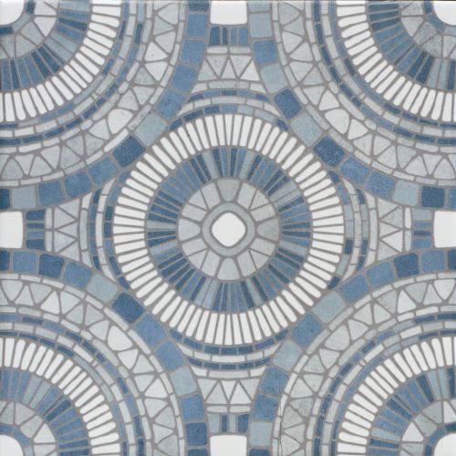 Carrelage sol effet carreaux de ciment Rueda décor Aurora 20x20 cm