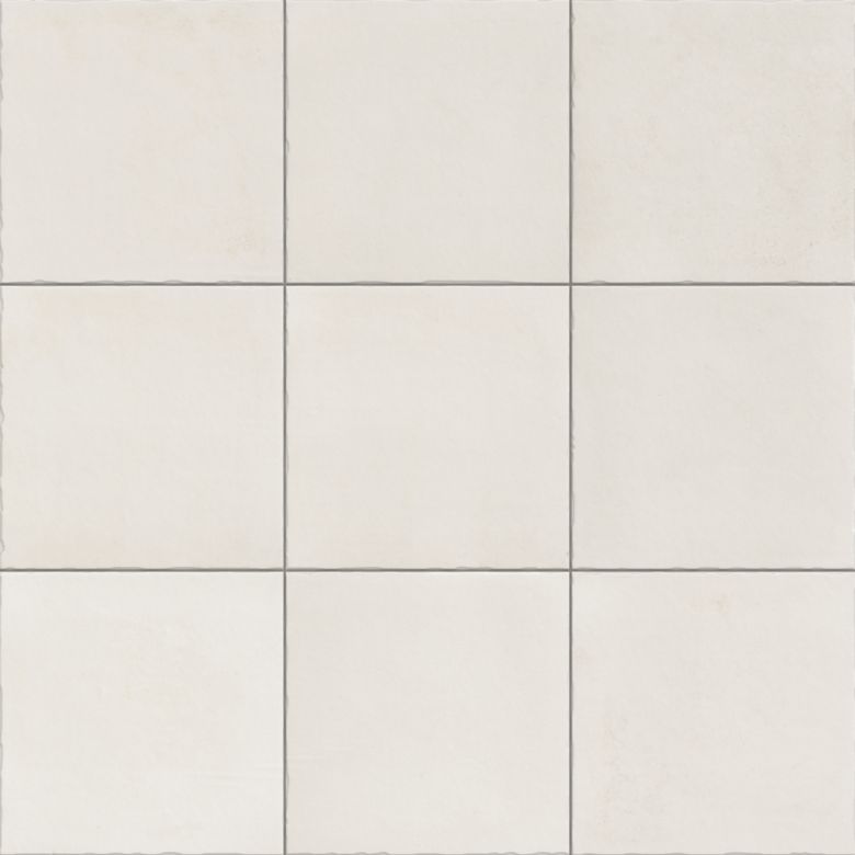 Carrelage sol Mélancolie blanc 20x20 cm