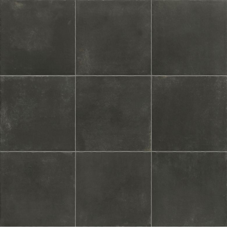 Carrelage sol Mélancolie noir 20x20 cm
