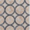 Carrelage sol effet carreaux de ciment Talamanca Décor blanc 2020 cm
