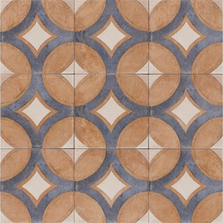 Carrelage sol effet carreaux de ciment Talamanca Décor naturel 2020 cm