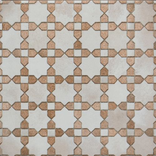Carrelage sol effet carreaux de ciment Verone décor riad 20x20 cm