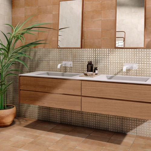 Carrelage azulejos effet...