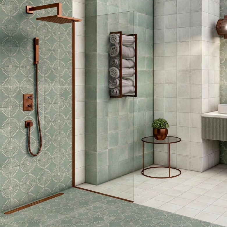 Carrelage sol Orsay menthe 20x20 cm