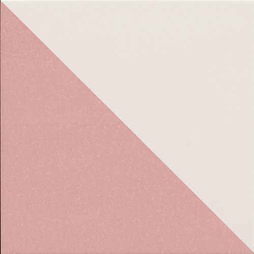 Carrelage sol effet carreaux de ciment Hercule Middle pink 20x20 cm