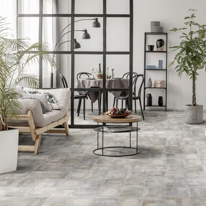 Carrelage sol effet carreaux de ciment Casablanca natural 20x20 cm