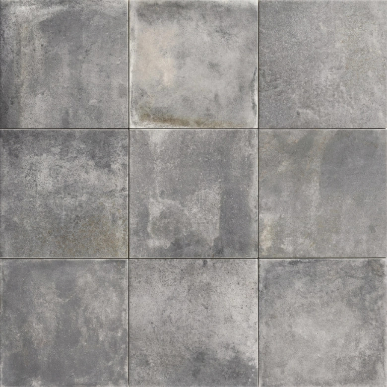 Carrelage sol effet carreaux de ciment Casablanca dark 20x20 cm
