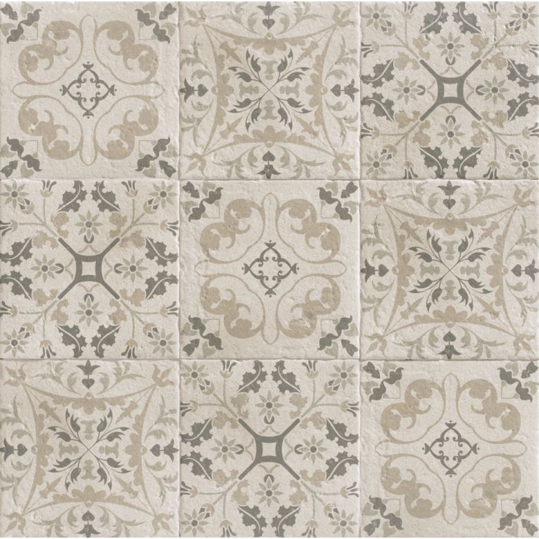 Carrelage sol effet carreaux de ciment Bless hans 2020 cm