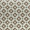 Carrelage sol effet carreaux de ciment Mura Agadir jade 15x15 cm