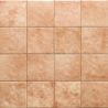 Carrelage sol effet carreaux de ciment Mura cuivré15x15 cm