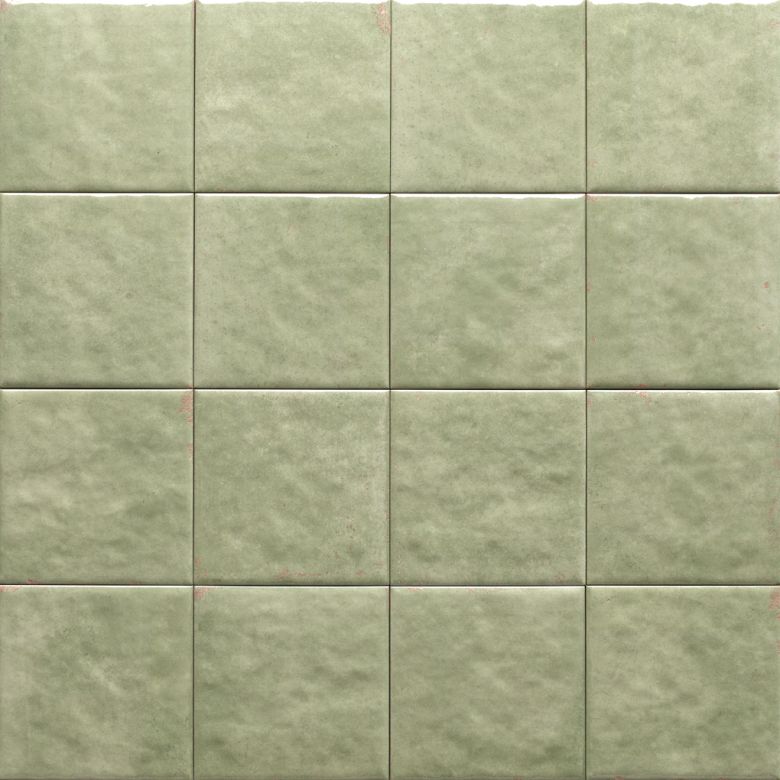 Carrelage sol effet carreaux de ciment Mura jade 15x15 cm
