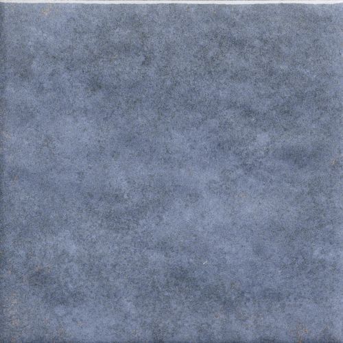 Carrelage sol effet carreaux de ciment Mura bleu Azur 15x15 cm