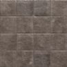 Carrelage sol effet carreaux de ciment Mura nuit15x15 cm