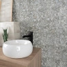 Carrelage sol effet terrazzo Rocca décor naturel 20*20 cm