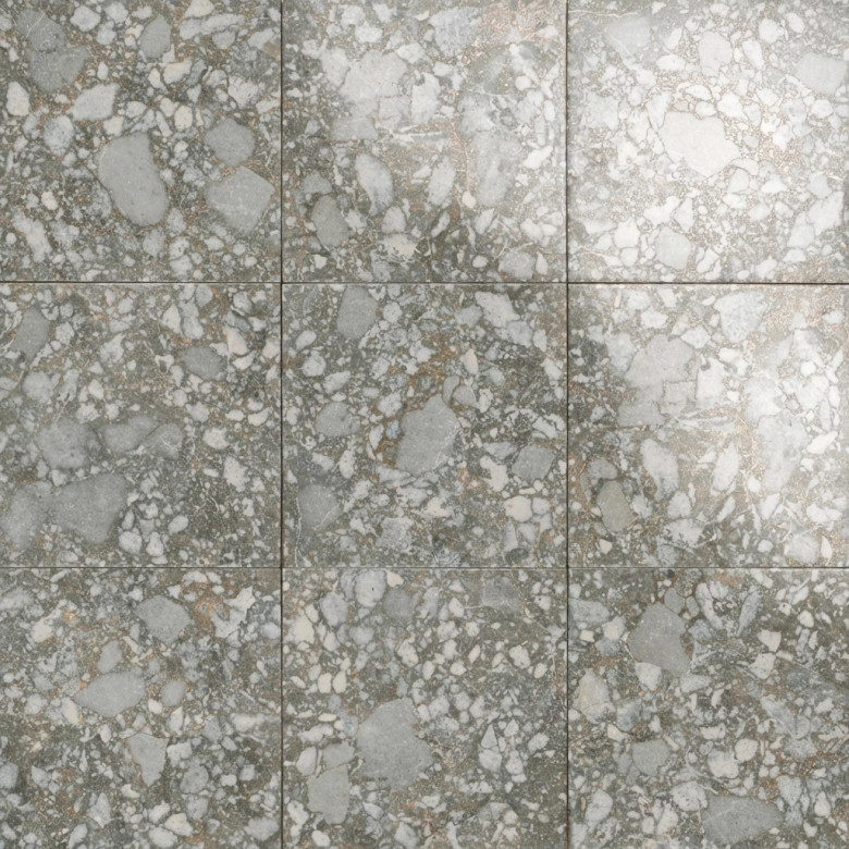 Carrelage sol effet terrazzo Rocca décor naturel 20*20 cm