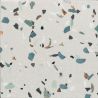 Carrelage sol effet terrazzo Ivrea blanc 2020 cm