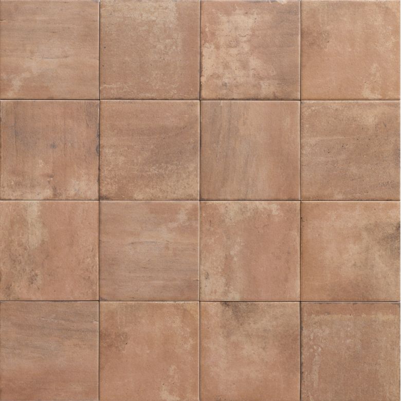 Carrelage sol traditionnel Ourika Rosé 15x15 cm