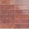 Carrelage mur Antica Rouge 10x30 cm