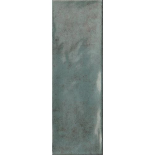 Carrelage mur Antica turquoise 10x30 cm