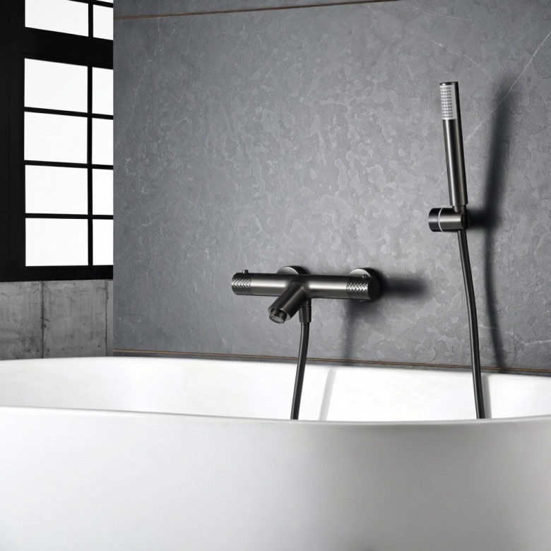 Mitigeur Bain-Douche Zena Gris Anthracite
