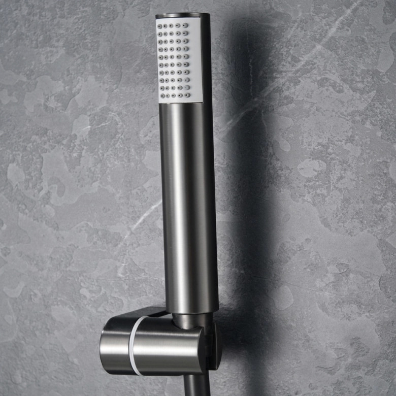 Mitigeur Bain-Douche Zena Gris Anthracite