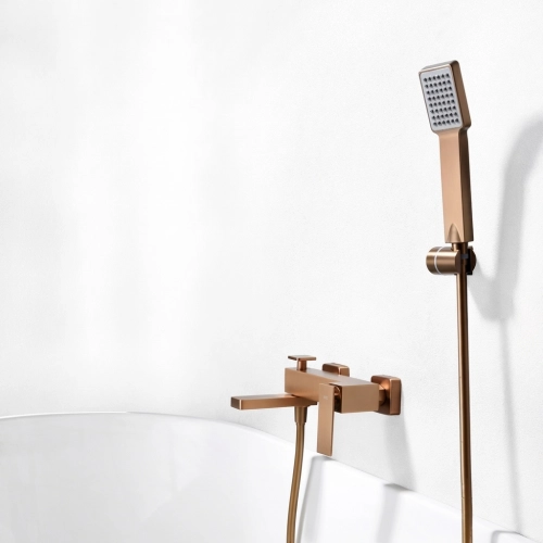 Mitigeur Bain-Douche Riglione Or Rose Brossé