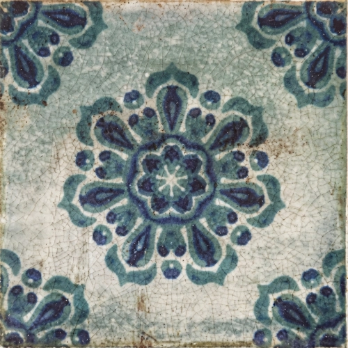 Carrelage sol et mur Belleville décor vechio 20x20 cm