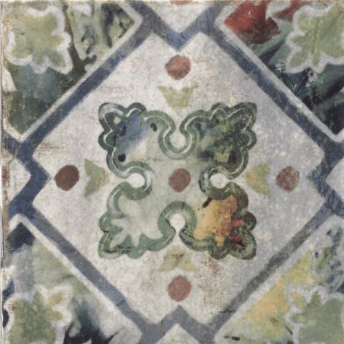 Carrelage mur Belleville décor micheli 20x20 cm