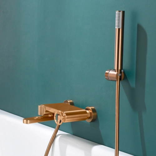 Mitigeur Bain Douche Circle Or Rose Brossé