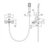 Mitigeur Bain-Douche Shark Chrome