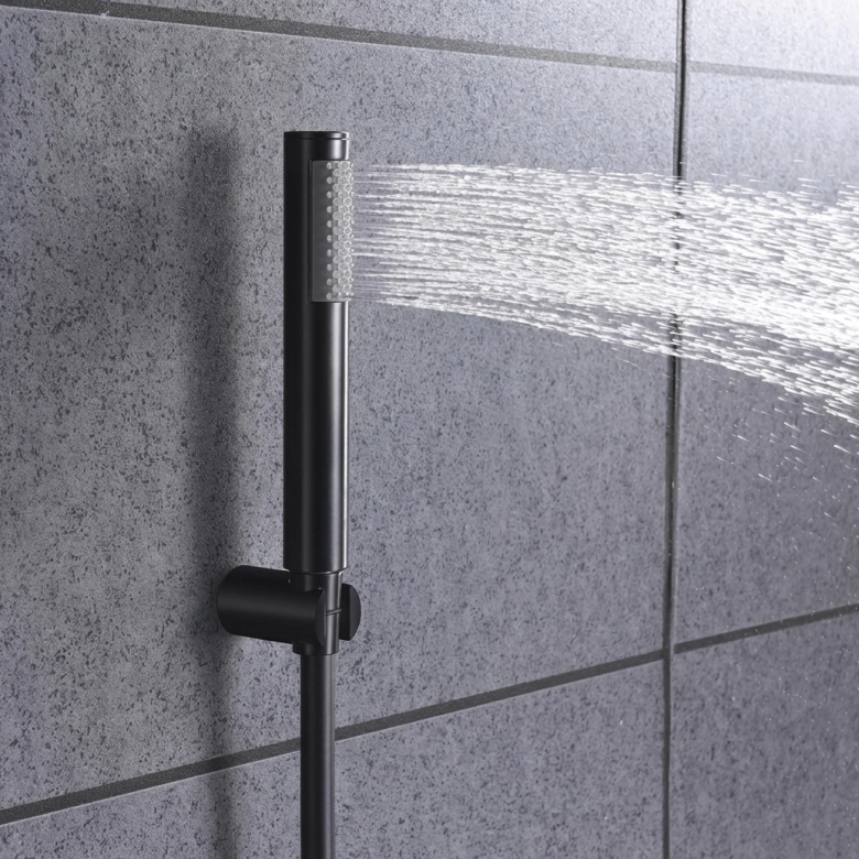 Mitigeur Bain Douche Circle Noir Mat