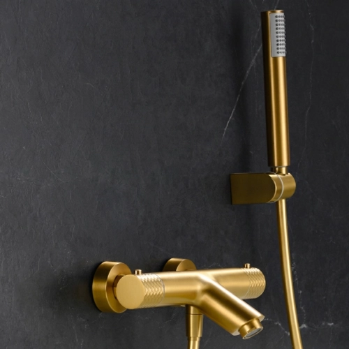 Mitigeur Bain-Douche Zena Or Brossé