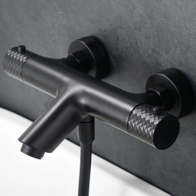 Mitigeur Bain-Douche Zena Noir Mat