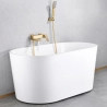 Mitigeur Bain-Douche Riglione Or Brossé