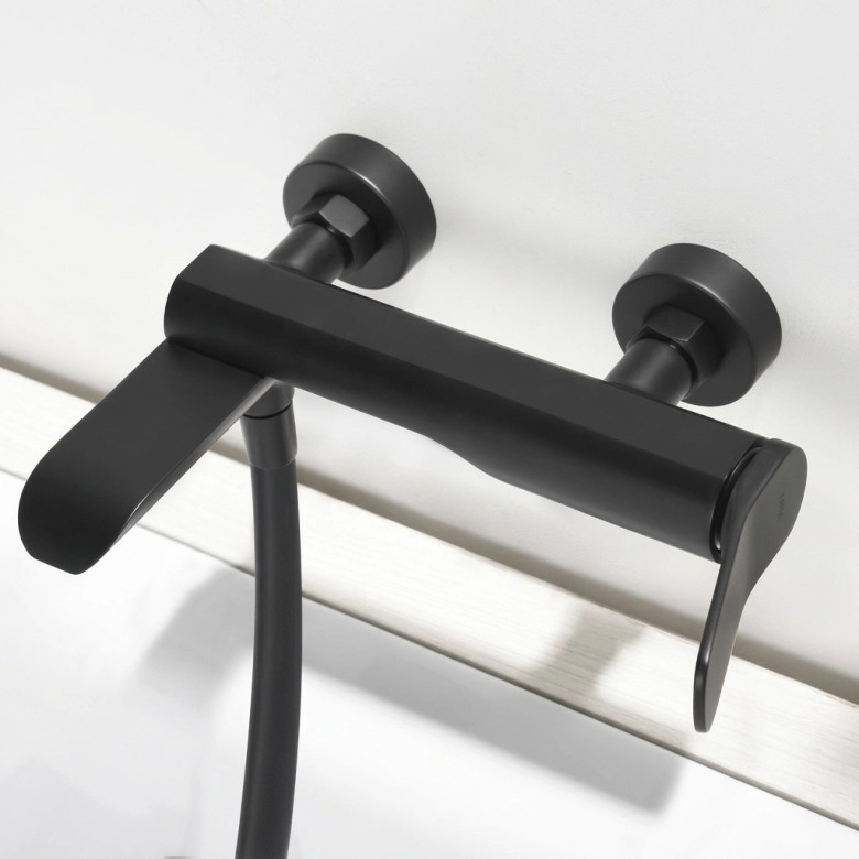 Mitigeur Bain-Douche Duck Noir Mat