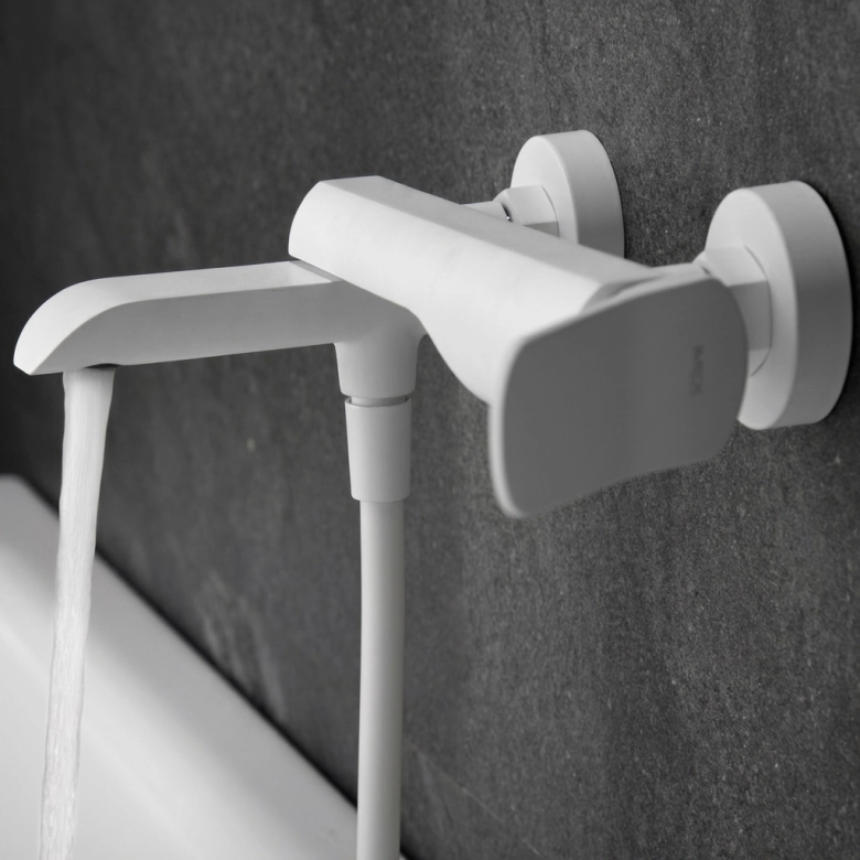 Mitigeur Bain-Douche Duck Blanc Mat